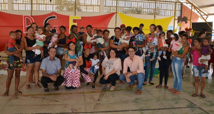 Secretaria de Assistência Social realiza festa para os pequenos do Programa Criança Feliz 