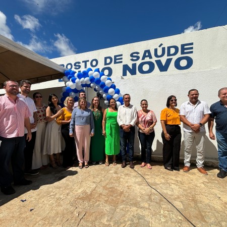 Prefeitura inaugura nova sede de Unidade de Saúde do Brejo Novo