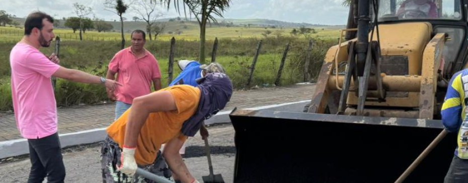 Prefeitura inicia operação tapa-buraco