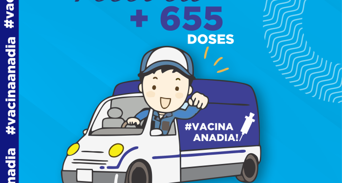 Anadia recebeu mais de 655 doses #VacinaAnadia 