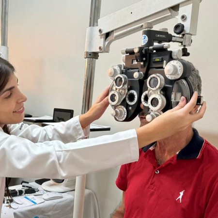 Prefeitura atende mais de 600 pacientes em mutirão de exames oftalmológicos