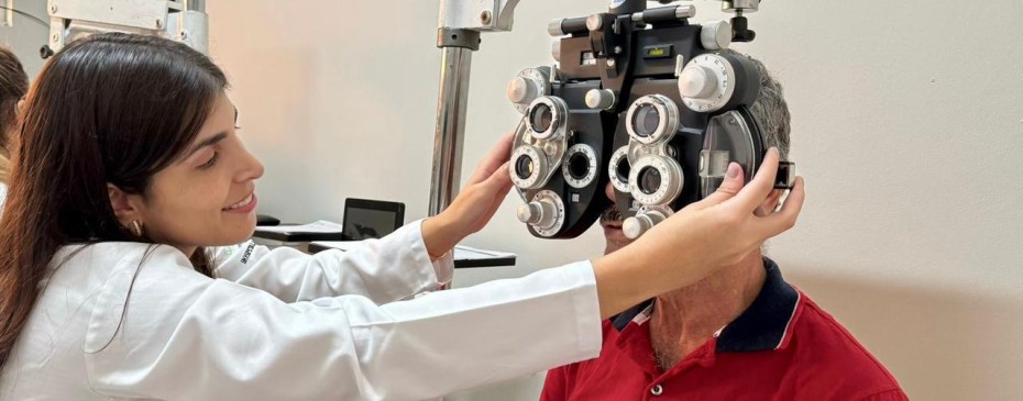 Prefeitura atende mais de 600 pacientes em mutirão de exames oftalmológicos