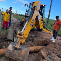 Prefeitura recupera estradas da zona rural afetadas pelas chuvas
