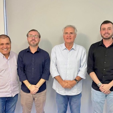 Prefeito se reúne com senador Renan Calheiros
