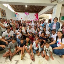 Grupo de Idosos do CRAS recebem homenagem em comemoração ao Dia dos Avós