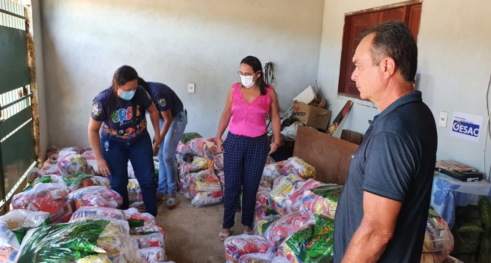 Comunidade Quilombola da Jaqueira é contemplada com entrega de cestas básicas